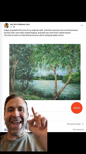 That feeling when you see the sold sticker Ready to take your art to the next level? 🚀 https://asf.today/organic | Art Storefronts