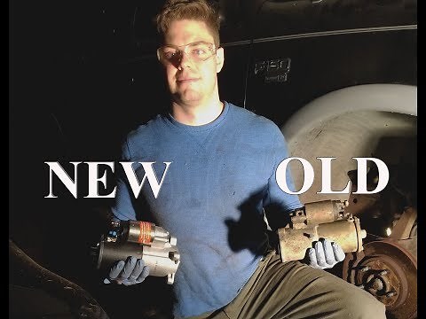 How to replace the starter in your Ford F150! (Detailed installation)