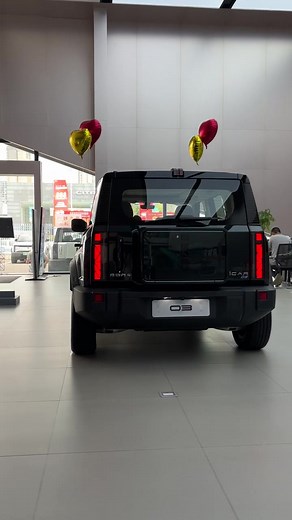 🚙 iCar 03 – The Future of Electric Off-Roading! ⚡️🔥 The iCar 03 is an electric SUV built for adventure, combining futuristic design with rugged performance. Whether you’re hitting city streets or tackling the wild, this 4x4 EV is ready to take you further! 🌍🚀 🔹 135 kW Electric Motor | Instant torque & powerful performance ⚡ 🔹 Up to 501 km Range | Long-distance capability on a single charge 🔋 🔹 Advanced AWD System | Take on any terrain with confidence 🏞️ 🔹 Smart Interior | 15.4” touchsc