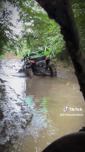 Get muddy with it #mudlife #canammaverickx3 #muddytrails