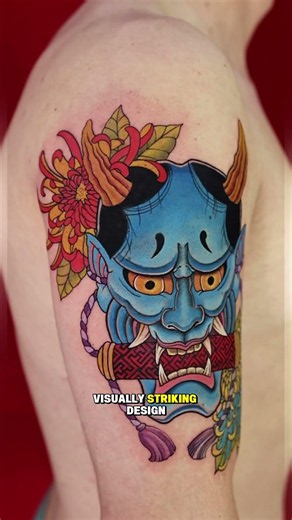 Hannya Mask Tattoo #dragoncityink