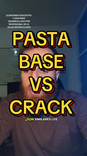 Matías Allaf Herrera (psicobarrado) on Instagram: "#crack #pastabase #piedra #basuco #bazuco Contenido educativo y sanitario desarrollado por profesional de la salud matriculado."