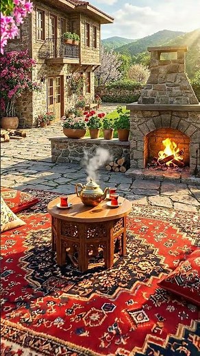 Village Life at Sunrise 🔥 | Calm Morning