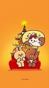 9.8K views · 371 reactions | Happy Holidays  | LINE FRIENDS | Facebook