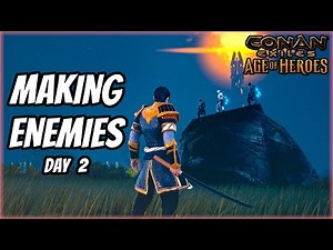 Making Enemies with ALPHA CLANS as a SOLO - Conan Exiles 2025