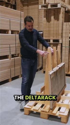 Final pallet rack transport setup explained.