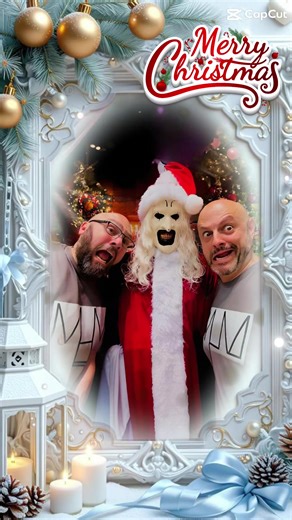 Feeling festive? Don’t forget the chills—Happy holidays from Mostly Horror Movies… Mostly! @Ramon Rodriguez #christmas #happynewyear #horrortok #horrorpodcast #mostlyhorrormoviesmostlypod