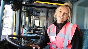 18-year-old becomes Britain's youngest bus driver
