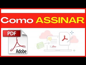 Como ASSINAR Documento PDF no Adobe Acrobat Grátis com Certificado Digital