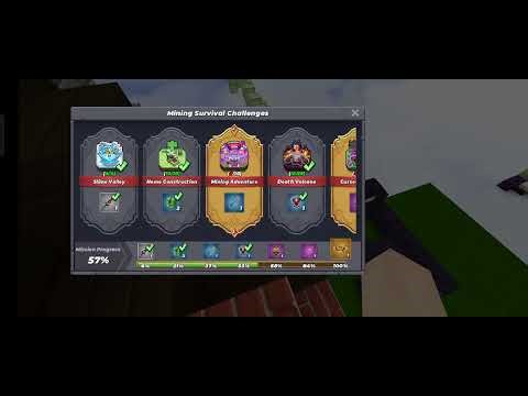 My skyblock event in Blockman go.