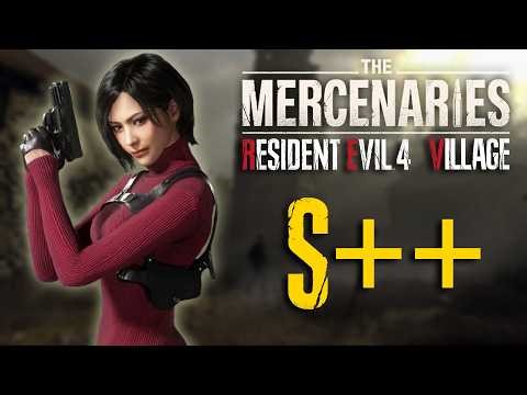 RESIDENT EVIL 4 (2023): THE MERCENARIES - Ada S++, Village - No Commentary