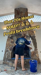 17K views · 534 reactions | That 70s home has officially SOLD fireplace and all ✌ #flip #homemakeover #profit #fireplace #diy | Lindsey Dobson | Facebook