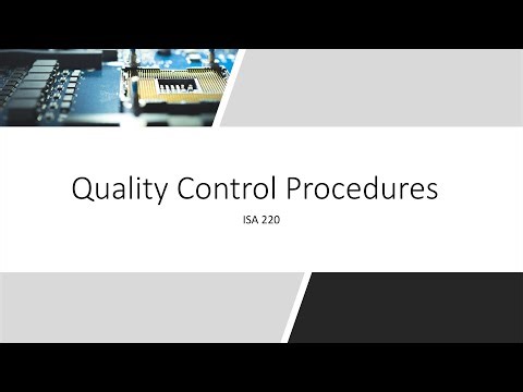 AA ISA 220 Control Procedure Part 1