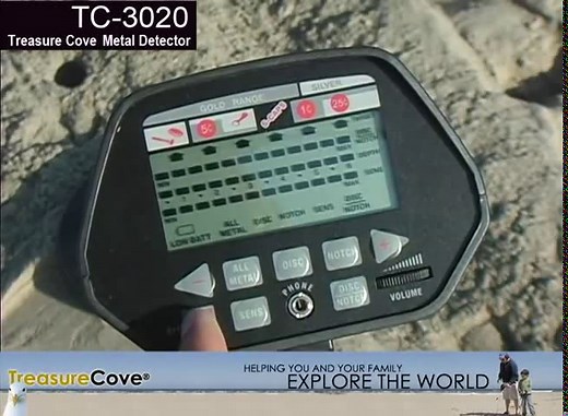 Treasure Cove 3020 Metal Detector Kit for Adults, Professional LCD Display, Easy to Use & Operate, Customizable, Waterproof Coil, Accessories: Bag, Scoop, Headphones, Adjustable Height, High Accuracy