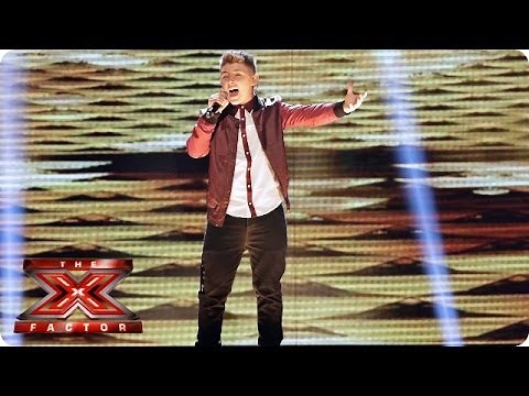 Nicholas McDonald sings Greatest Day by Take That - Live Week 8 - The X Factor 2013