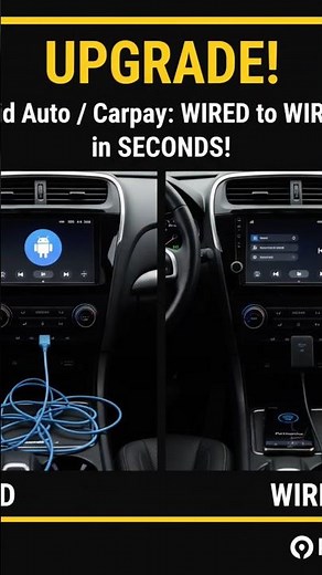 Convert wired to wireless Android Auto carplay | wireless android auto |carplay ‪@TorqueTour‬