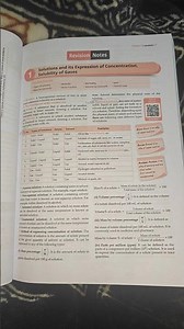 Solutions Chapter-1 #Class-12 #Chemistry #notes Solution notes #solutions #cbse #ncert