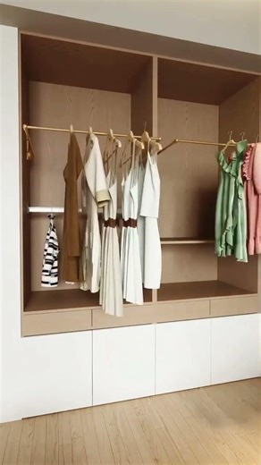Space saving Wardrobe design || wardrobe design 2026 #wardrobedesign #homedecor #modularwardrobe