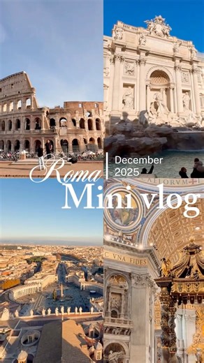 【イタリアvlog】ローマ旅行ハイライト🇮🇹本編もぜひご覧ください❤️✨ #イタリア旅行 #イタリア #ローマ #旅行vlog #italy #italytravel #shorts