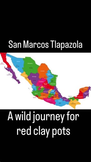 Shevanigans on Instagram: "Mexico Stop #27 | San Marcos Tlapazola – Mujeres del Barro Rojo 🇲🇽🏺 We took a long (almost two hour) wander off the highway to find the famous Mujeres del Barro Rojo, the Red Clay Women of San Marcos Tlapazola. These artisans have been shaping clay the same way for generations, using local red earth, hand forming each pot without a wheel, and firing them in open pit kilns. A Zapotec tradition passed from mother to daughter, where every piece carries both soil and st