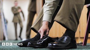 A rare glimpse inside the UK's only 'military prison'