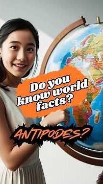 "What Are Antipodes? | Digging Through Earth | Crazy Places | Geography Facts | Learn English Vocab