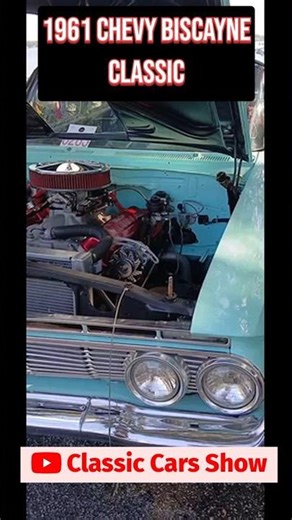 1961 Chevy Biscayne Classic Full Size Style #shorts #classiccars