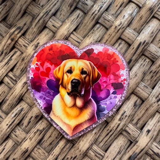 Dog Golden Retriever Flatback Cabochon Planar Charm Craft Embellishment for Badge Reels, Key Chains, Charms - Etsy