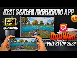 BEST APP FOR SCREEN MIRRORING 4K QUALITY 🔥 | DOUWAN FULL SETUP 2026 NO WATERMARK 😍