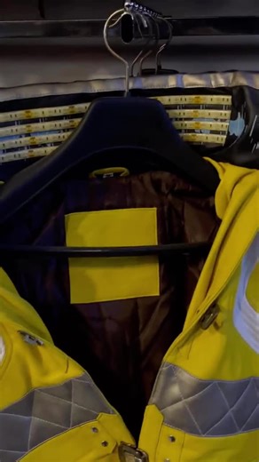 Yellow Cyberpunk Samurai Leather Biker Jacket: Reflective Emergency Cosplay Outerwear - Etsy