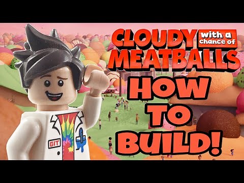 How To Build A LEGO Flint Lockwood from Cloudy with a Chance of Meatballs!