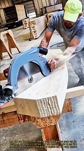 가이드 레일 빔 쏘 글루램 목재 재단 #worker #process #glulam #craftsmanship #saw
