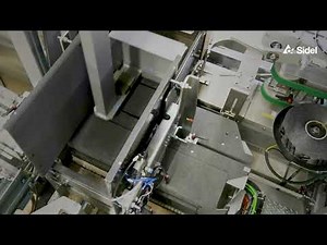 Ultra-compact Cermex SW side loading case packer for RSC and/or Wrap Around blanks