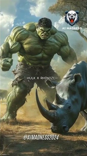 What If Hulk Merged With an Animal? The Result Is Terrifying! #new #trending #shorts