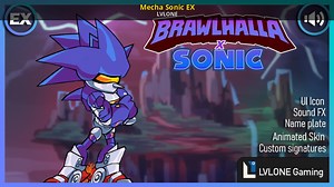 Mecha Sonic EX Mod for Brawlhalla | BHalla Mods