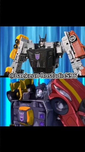 #Transformers #Devastation #G1 #Menasor #Stopmotion