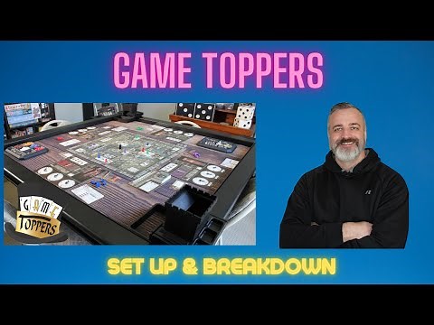 Game Toppers - Mycroft Table Topper Set Up & Breakdown Demonstration