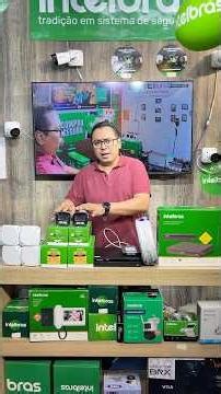 Complete kit for 4 PoE IP cameras with audio and color night vision.