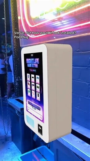 Pod Plug on Instagram: "Stop imagining. Our AR tool shows you exactly how a Pod Plug machine looks in your space before you commit 💜"