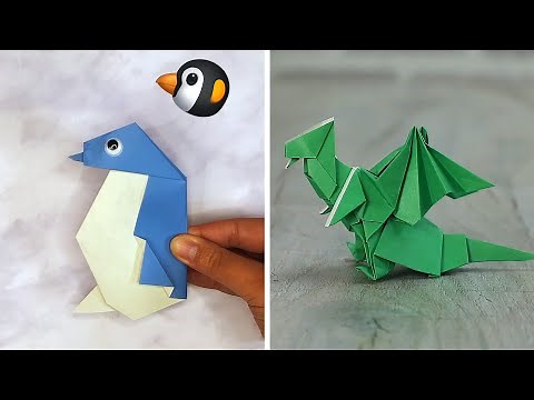 10 Fun and Easy Origami and Paper Crafts
