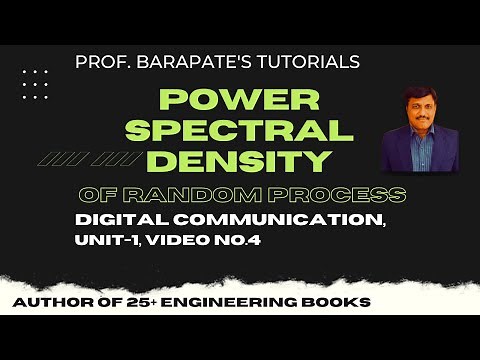 POWER SPECTRAL DENSITY OF RANDOM PROCESS