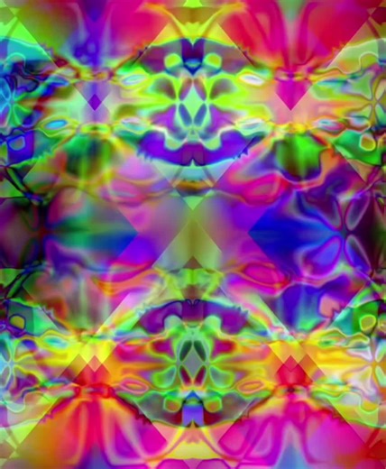 P1454, A0562 Flash Warning for some of the videos. From a dance video. Music and video editing are induced by mathematical processes by Michael Biehler! #videoart #digitalart #abstractanimation #2danimation #kaleidoscope