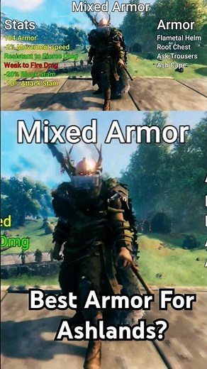 Best Armor for the Ashlands? #gaming #valheim #ashlands