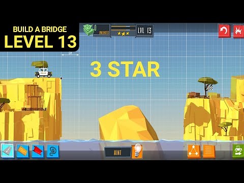 Build A Bridge Level 13 (3 STAR)