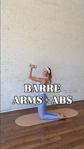 12 Min Barre Arms + Abs Workout | Tone Triceps & Strengthen Your Core
