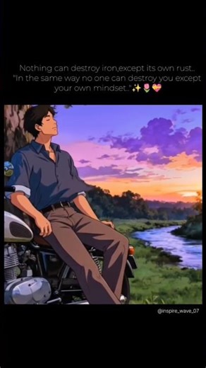 •Nothing can destroy iron except his own rust...✨🥀||#quotes #shorts