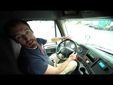 CDL Training: Adjusting Seat & Mirrors (Pre-Trip)