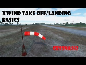 Crosswind Take Off/Landing Basics (C152/PHK/MSFS/PT)