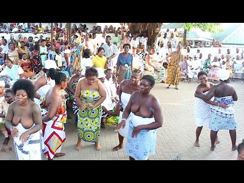 The Ga tribe from Ghana ended Homowo festival with a unique traditional dance