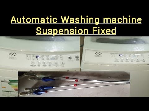 Suspension automatic washing machine how to repair